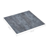 Self-adhesive Flooring Planks 5.11 m PVC Grey Marble 146237