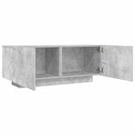 TV Cabinet Concrete Grey 100x35x40 cm Engineered Wood 804440