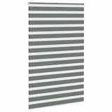 Zebra Blind Dark Grey 150x230 cm Fabric Width 145.9 cm Polyester 4014193
