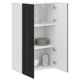 Wall Cabinet PORTO Black 60 x 31 x 100 cm Engineered Wood 885486