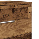 Bedside Cabinets 2 pcs with 2 Drawers Old Wood 40x36x50 cm 858800