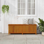 Garden Storage Box 175x50x58 cm Solid Acacia Wood 316499