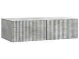 Wall-Mounted TV Cabinet Concrete Grey 78.5 x 41 x 30 cm 898518