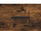 Coffee Tables 2 pcs Smoked Oak 50x50x40 cm Engineered Wood 829423