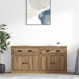 Sideboards with Drawer 2 pcs Artisan Oak 70 x 35.5 x 67.5 cm 3402660