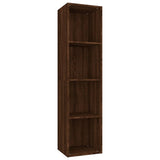 Book Cabinet/TV Cabinet Brown Oak 36x30x143 cm Engineered Wood 815248