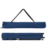 Folding Camping Bed Folding Blue 206 x 76 x 74 cm Oxford fabric 42003162