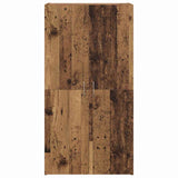Office Cabinet Black Oak 60 x 32 x 115 cm Engineered Wood 879636