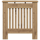 Radiator Cover Artisan Oak 78 x 19 x 81.5 cm Engineered Wood 884101
