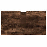 Bathroom Cabinet Smoked Oak 60x32x53.5 cm Engineered Wood 826372
