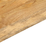 Table Top 140x20x2.5 cm Rectangular Solid Wood Mango 371429