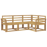 Outdoor Sofa Set 4 pcs White 190 x 130.5 x 73 cm 3387558