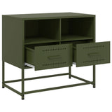 TV Cabinet Olive Green 68x39x60.5 cm Steel 846552