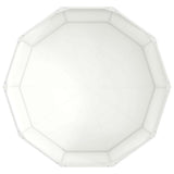 Planter White 120 x 120 x 50 cm Steel 883746