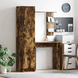 Desk 2 pcs Smoked Oak 3337285