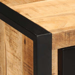 Sideboard 55x35x70 cm Solid Rough Wood Mango 4013575