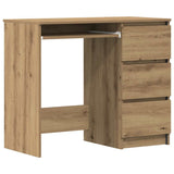 Desk Artisan Oak 90x45x76 cm Engineered Wood 861143