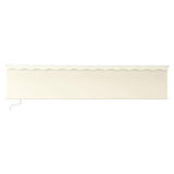 Manual Retractable Awning with Blind 6x3m Cream 3069357