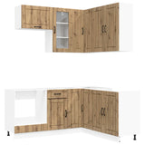 Kitchen Unit LUCCA 8 pcs Artisan Oak Engineered Wood 3438400