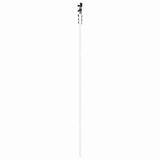 Sliding Door White and Black 73.5 x 211 cm Solid Pine Wood 3333525