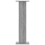 Plant Stands 2 pcs Grey Sonoma 30x30x95 cm Engineered Wood 3307878