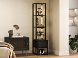 Bathroom Storage Cabinet-White 86362792