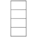 Sliding Door with Hardware Set 90x205 cm ESG Glass&Aluminium 3152148