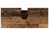 Bathroom Vanity Unit Old Wood 60 x 35 x 60 cm Engineered Wood 889403