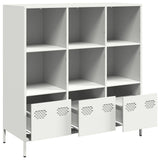 Highboard White 101.5x39x103.5 cm Steel 851393