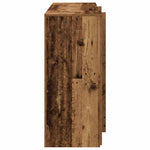 Reception Desk Old Wood 200x50x103.5 cm Engineered Wood 3324185
