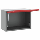 Tool Cabinet with Storage Red and Grey 50 x 25 x 35 cm Steel 4103478