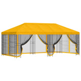 6 x 3 m Yellow Polyester and Steel 190 3376001