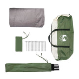 Tunnel Tent 3-Person Green and White 328 x 228 x 115 cm 42004050
