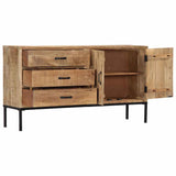 Sideboard 140x35x75 cm Solid Mango Wood 249857