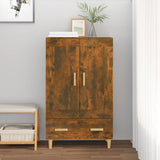 Highboard Smoked Oak 70x31x115 cm Engineered Wood 817483