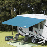 Water Resistant Tarp -Person 240 x 460 cm Waterproof Blue 42001036