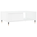 Coffee Table White 90x60x35 cm Engineered Wood 827052