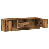 TV Cabinet Old Wood 140x35x40 cm Engineered Wood 856850