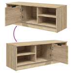 TV Cabinet Sonoma Oak 102x35.5x36.5 cm Engineered Wood 811370