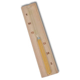5 Piece Sauna Accessory Bucket Spoon Hourglass Thermo-hygrometer 50245