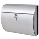 ZNTS Stainless Steel Mailbox 50352