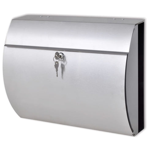 ZNTS Stainless Steel Mailbox 50352