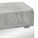 Bathroom Mirror Cabinet TULUM Concrete Grey 60 x 16.5 x 78 cm 880364