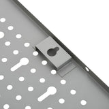 Wall-mounted Peg Boards 3 pcs 40x58 cm Steel 145349