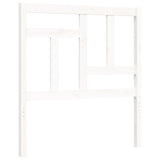 Bed Frame without Mattress White 90x200 cm Solid Wood 3194947