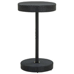 3 Piece Garden Bar Set Black Poly Rattan&Solid Wood Acacia 3187718