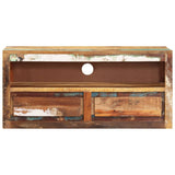 TV Cabinet 88x30x40 cm Solid Wood Reclaimed 339514