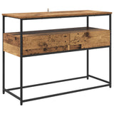 Console Table Old Wood 100 x 40 x 75 cm Engineered Wood 882227