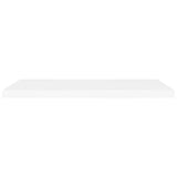 Floating Wall Shelves 2 pcs White 90x23.5x3.8 cm MDF 323818