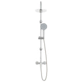 Shower System Chrome Stainless Steel 21 x 48 x 112 cm 42053766